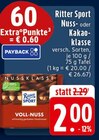 Aktuelle Ritter Sport Angebote bei EDEKA in Bielefeld Aktuelles Nussklasse Voll-Nuss Angebot bei EDEKA in Bielefeld ab 2,00 €