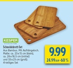 Schneidebrett-Set im Angebot bei diska in Görlitz Schneidebrett-Set Angebote von Kesper bei diska Görlitz für 9,99 €