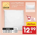 Aktuelle Kopfkissen Angebote bei Netto Marken-Discount in Bottrop Aktuelles Luxus Kopfkissen Angebot bei Netto Marken-Discount in Bottrop ab 12,99 €