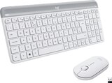 MK470 Slim Combo, Tastatur & Maus Set, kabellos, Weiß von LOGITECH für 36,99 € bei MediaMarkt Saturn im Angebot MK470 Slim Combo, Tastatur & Maus Set, kabellos, Weiß von LOGITECH im aktuellen MediaMarkt Saturn Prospekt