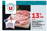 Veau : poitrine ou tendron à griller - U en promo chez Super U Castres à 13,90 €
