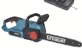 Tronçonneuse +2 batteries 18 V/5 Ah - ERBAUER en promo chez Castorama Colmar à 319,00 €