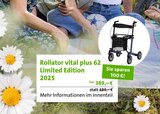 Sanitätshaus Schach GmbH Eberbach - Rollator plus 62 Limited Edition 2025 Angebot im Prospekt Rollator plus 62 Limited Edition 2025 bei Sanitätshaus Schach GmbH im Eberbach Prospekt für 389,00 €
