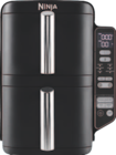 Doppel-Heißluft-Fritteuse SL400EUWH von Ninja für 149,00 € bei Marktkauf im Angebot Doppel-Heißluft-Fritteuse SL400EUWH von Ninja im aktuellen Marktkauf Prospekt
