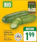 Bio Mini-Gurken von EDEKA im aktuellen E center Prospekt