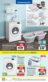 Waschmaschine Angebote im Prospekt "LIDL LOHNT SICH" von Lidl auf Seite 30