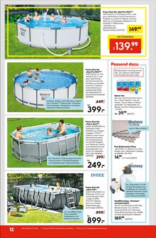 Schwimmbecken im Hellweg Prospekt "Die Profi-Baumärkte" mit 24 Seiten (Hamm)