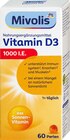 Vitamin D3 Perlen 1000 I.E. 60 St Angebote von Mivolis bei dm-drogerie markt Erlangen für 2,65 €