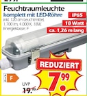Feuchtraumleuchte komplett mit LED-Röhre bei Wreesmann im Mittweida Prospekt für 7,99 €