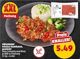 Hackfleisch gemischt im Penny Prospekt Frisches Hackfleisch von Mühlenhof im aktuellen Penny Prospekt für 5,49 €