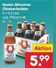 Münchner Oktoberfestbier im Angebot bei Netto Marken-Discount in Augsburg Münchner Oktoberfestbier Angebote von Spaten bei Netto Marken-Discount Augsburg für 5,99 €