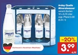 Mineralwasser Angebote von Ardey Quelle bei Netto Marken-Discount Solingen für 3,99 €
