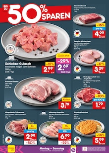 Gulasch im aktuellen Netto Marken-Discount Prospekt (Essen) Gulasch im Netto Marken-Discount Prospekt "Aktuelle Angebote" mit 71 Seiten (Essen)