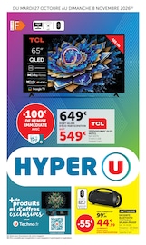Prospectus Supermarchés Hyper U en cours à Courtenay et alentours, "HYPER U", 24 pages, 27/10/2026 - 08/11/2026 Catalogue Supermarchés Hyper U en cours à Courtenay et alentours, "HYPER U", 24 pages, 27/10/2026 - 08/11/2026