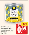 Supersweet-Mais im Angebot bei E center in Berlin Supersweet-Mais Angebote von EDEKA Herzstücke bei E center Berlin für 0,69 €