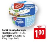 körniger Frischkäse bei E center im Teningen Prospekt für 1,00 €