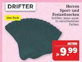 Herren Sport- und Freizeitsocken im Angebot bei Marktkauf in Erlangen Herren Sport- und Freizeitsocken Angebote von DRIFTER bei Marktkauf Erlangen für 9,99 €