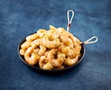 CREVETTES DÉCORTIQUÉES CUITES RÉFRIGÉRÉES MARINÉES AIL ET FINES HERBES - AUCHAN en promo chez Auchan Hypermarché CREVETTES DÉCORTIQUÉES CUITES RÉFRIGÉRÉES MARINÉES AIL ET FINES HERBES - AUCHAN dans le catalogue Auchan Hypermarché