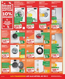 Waschmaschine im Marktkauf Prospekt "Aktuelle Angebote" mit 30 Seiten (Düsseldorf)