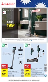 Promos Aspirateur dans le catalogue "LE MOIS DES SUPPORTERS" de Carrefour Aspirateur en promo dans le catalogue Carrefour à la page 108
