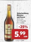 Meisterspirituose im Angebot bei combi in Cuxhaven Meisterspirituose Angebote von Scharlachberg bei combi Cuxhaven für 5,99 €