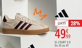 VL COURT 3.0 - Adidas - Intersport à Marseille VL COURT 3.0 - Adidas en promo chez Intersport Marseille à 49,99 €