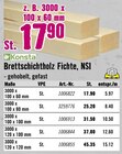 Hornbach Jena - Brettschichtholz Fichte, NSI Angebot im Prospekt Brettschichtholz Fichte, NSI bei Hornbach im Jena Prospekt für 17,90 €