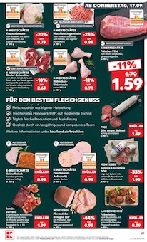 Rindfleisch im aktuellen Kaufland Prospekt (Neuss) Rindfleisch im Kaufland Prospekt "Hier bin ich richtig" mit 78 Seiten (Neuss)