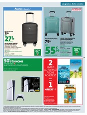 Valise en promo dans le catalogue Auchan Hypermarché à la page 39
