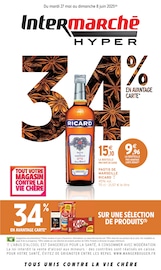Catalogue Intermarché à Agde cette semaine, valable du 27/05/2025 au 08/06/2025 Prospectus Intermarché à Agde, "34% EN AVANTAGE CARTE SUR UNE SÉLECTION DE PRODUITS", 48 pages de promos valables du 27/05/2025 au 08/06/2025