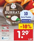 Burrata bei Netto Marken-Discount im Mietingen Prospekt für 1,29 €