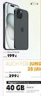 iPhone 15 bei Telefonladen Duderstadt im Duderstadt Prospekt für 199,00 €