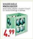 Mineralwasser im Angebot bei Marktkauf in Münster Mineralwasser Angebote von Schloss Quelle bei Marktkauf Münster für 4,99 €