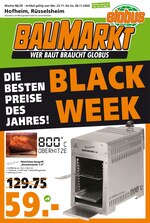 Globus-Baumarkt Prospekt für Mainz mit 16 Seiten Globus-Baumarkt Prospekt für Mainz: "WER BAUT BRAUCHT GLOBUS", 16 Seiten, 22.11.2020 - 28.11.2020