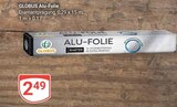 Alu-Folie Angebote von Globus bei GLOBUS Leipzig für 2,49 €