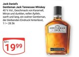 Gentleman Jack Tennessee Whiskey Angebote von Jack Daniel's bei GLOBUS Hof für 19,99 €