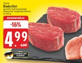 Zartes Rinderfilet Angebote von Deutsches Jungbullenfleisch bei EDEKA Niederkassel