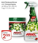 Fleckenentferner im Angebot bei GLOBUS in Willich Fleckenentferner Angebote von Ariel bei GLOBUS Willich für 2,99 €