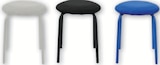 Tabouret rond empilable - Super U à Vitrolles Tabouret rond empilable en promo chez Super U Vitrolles à 7,99 €