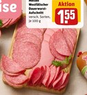Aktuelles Westfälischer Dauerwurst-Aufschnitt Angebot bei REWE in Recklinghausen ab 1,55 €