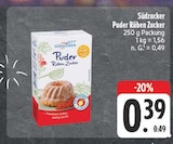 Puder Rüben Zucker Angebote von Südzucker bei EDEKA Fürth für 0,39 €