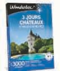 3 Jours Châteaux et Demeures - Wonderbox - Super U 3 Jours Châteaux et Demeures - Wonderbox à 189,90 € dans le catalogue Super U