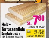 Holz-Terrassendiele Angebote bei Hornbach Ulm für 7,60 €