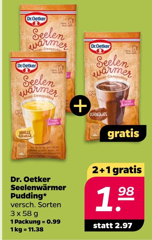 Seelenwärmer Pudding