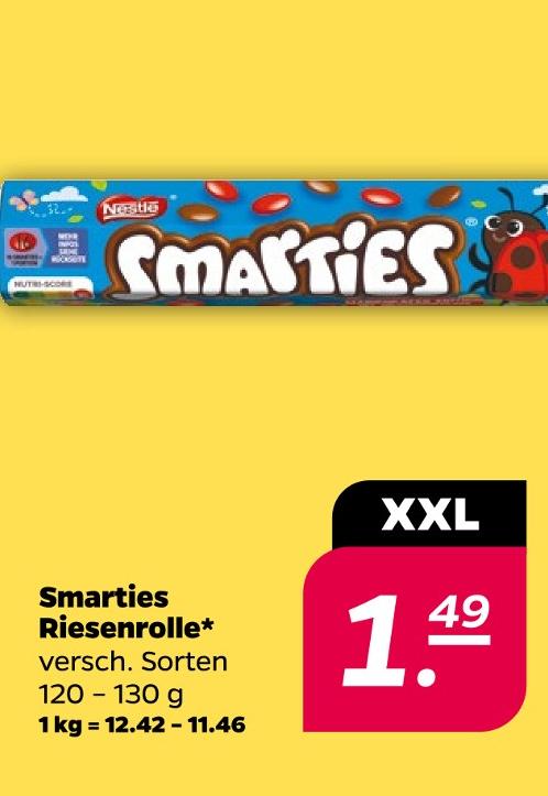 Smarties Riesenrolle