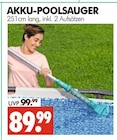 Akku-Poolsauger im aktuellen Prospekt bei Wreesmann in Saalfeld