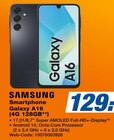 expert TeVi Neumarkt - Galaxy A16 (4G 28GB*1) Angebot im Prospekt Galaxy A16 (4G 28GB*1) bei expert TeVi im Neumarkt Prospekt für 129,00 €