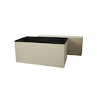 Banc en velours côtelé - CARREFOUR HOME dans le catalogue Carrefour