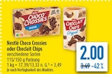 Choco Crossies oder Choclait Chips Angebote von Nestlé bei diska Plauen für 2,00 €