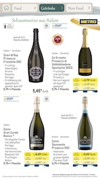 Prosecco im METRO Prospekt Prosecco im METRO Prospekt "Saisonkatalog" auf Seite 32